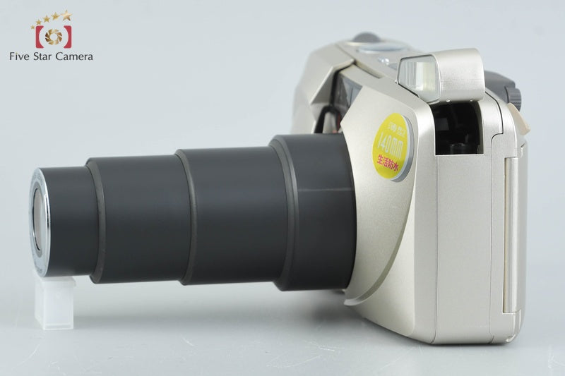 Olympus Infinity Stylus Zoom 140 Champagne Gold 35mm Point & Shoot Film Camera