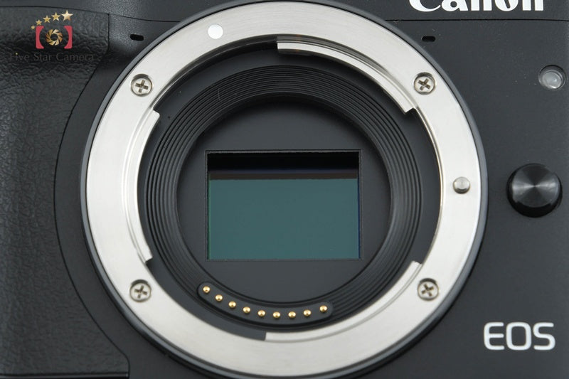 Canon EOS M3 Black 24.2 MP Digital Camera EF-M 15-45 55-200 Lenses