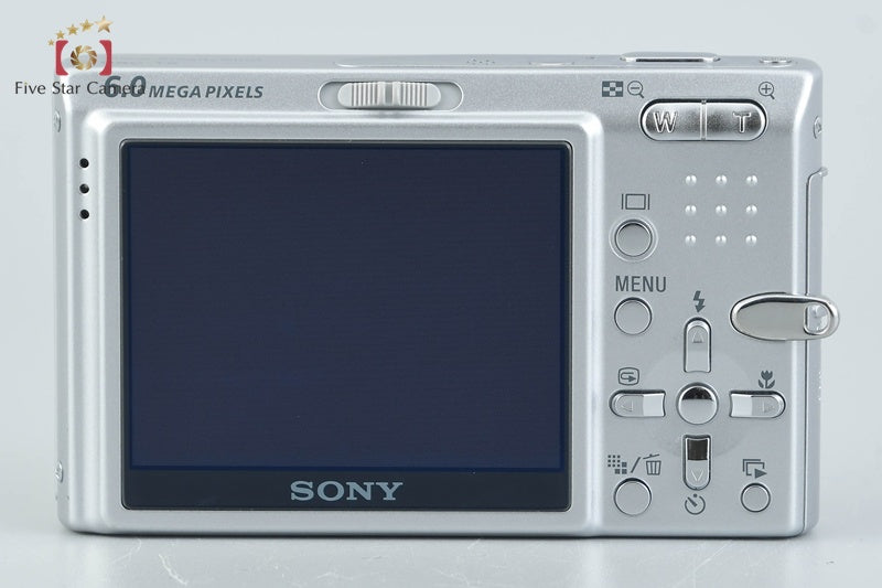 SONY Cyber-shot DSC-T9 Silver 6.0 MP Digital Camera [Japanese Language Only]