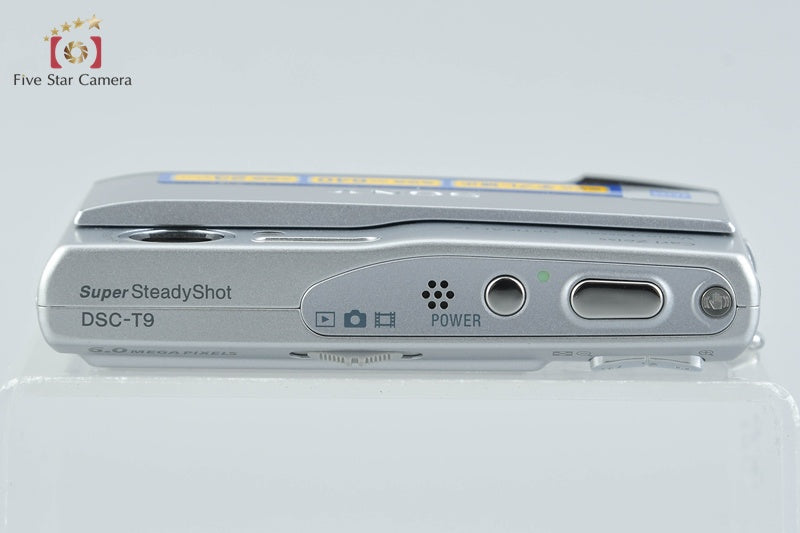 SONY Cyber-shot DSC-T9 Silver 6.0 MP Digital Camera [Japanese Language Only]