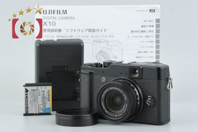 Fujifilm X10 Black 12.0 MP Digital Camera