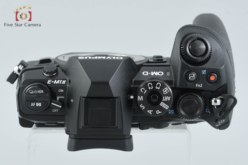 "Count 1,282" Olympus OM-D E-M1 Mark II Black 20.3 MP Digital Mirrorless Camera