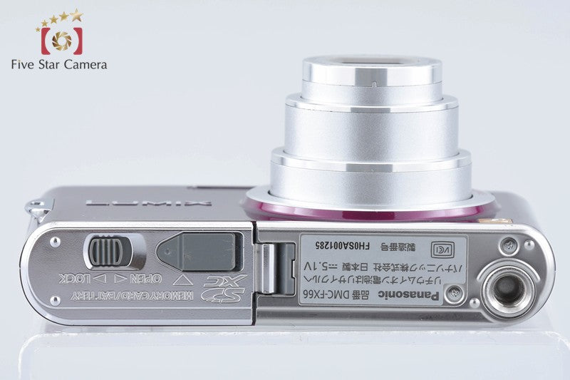 Panasonic LUMIX DMC-FX66 Violet 14.1 MP Digital Camera [Japanese Language Only]