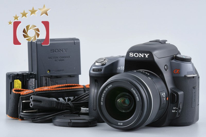 Sony Alpha α550 DSLR-A550 Digital SLR Camera 18-55 Lens [Japanese Language Only]