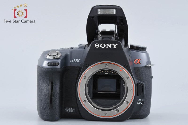 Sony Alpha α550 DSLR-A550 Digital SLR Camera 18-55 Lens [Japanese Language Only]
