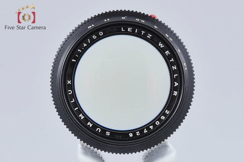 Leica SUMMILUX 50mm f/1.4 2nd Leica M Mount 2026.03 Overhauled!!