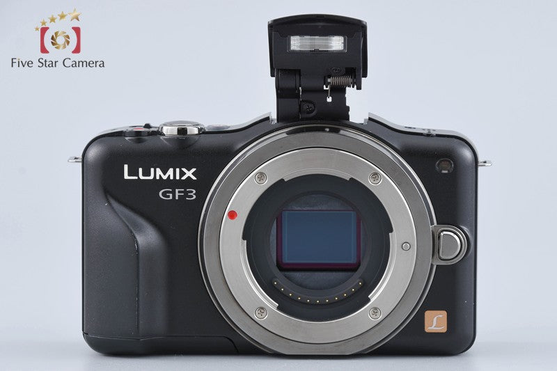 Panasonic LUMIX DMC-GF3 Black 12.1 MP Digital Camera [Japanese Language Only]