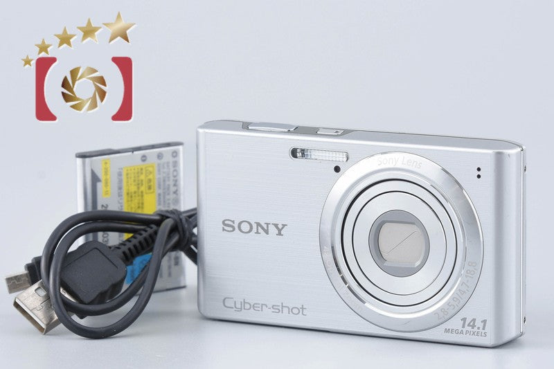 Sony Cyber-Shot DSC-W610 Silver 14.1 MP Digital Camera [Japanese Language Only]