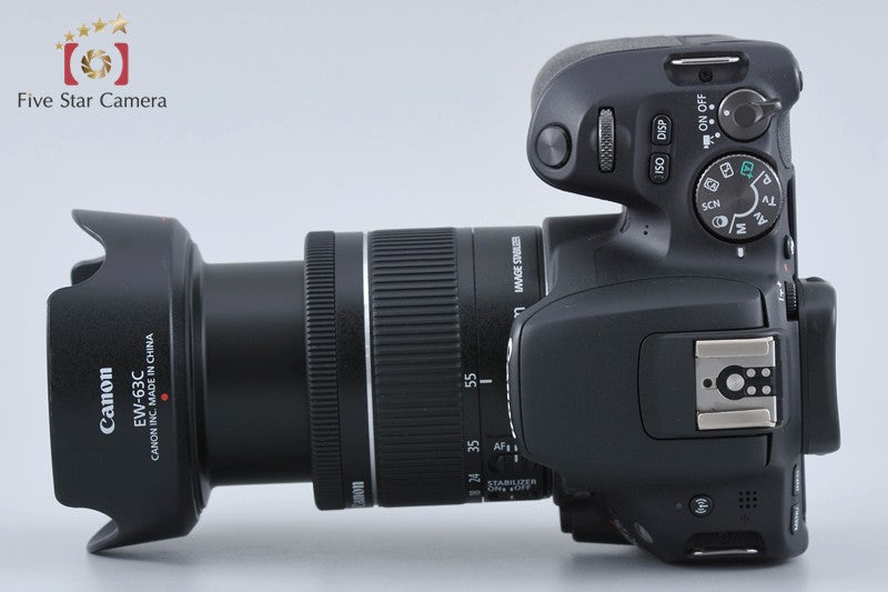 "Count 5,986" Canon EOS Kiss X9 / Rebel SL2 / 200D Black 24.2 MP DSLR 18-55 Lens