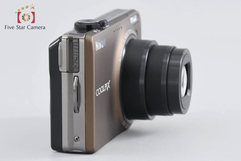 Nikon COOLPIX S6000 Soft Brown 14.2 MP Digital Camera