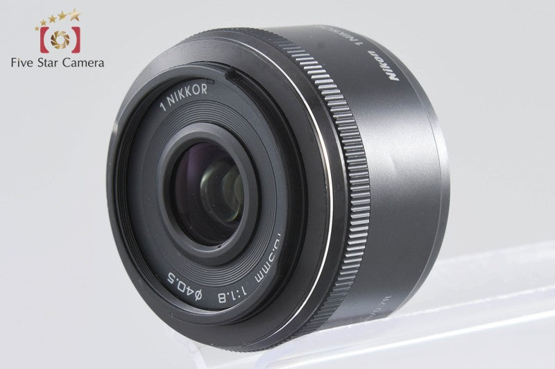 "Count 4,297" Nikon 1 J5 Black 20.8 MP Digital Camera + 1 NIKKOR 18.5mm f/1.8