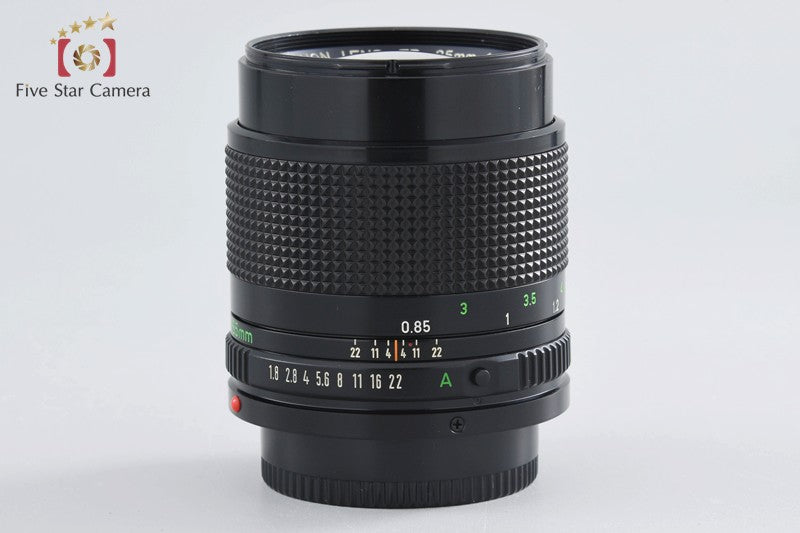 Canon New FD 85mm f/1.8