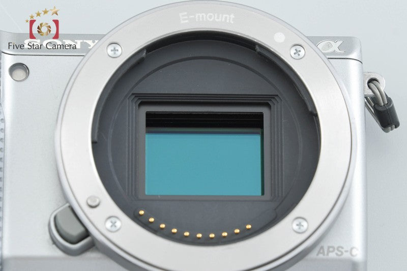"Count 3,802" Sony α NEX-5R Silver 16.1 MP 16-50 Lens [Japanese Language Only]