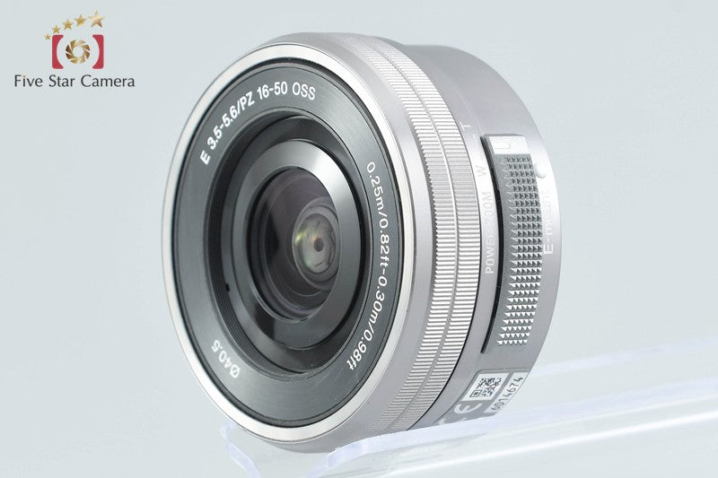 "Count 3,802" Sony α NEX-5R Silver 16.1 MP 16-50 Lens [Japanese Language Only]