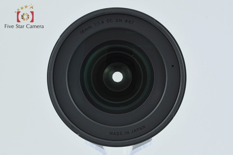 Sigma 16mm f/1.4 DC DN Contemporary for Fujifilm X Mount w/ Box