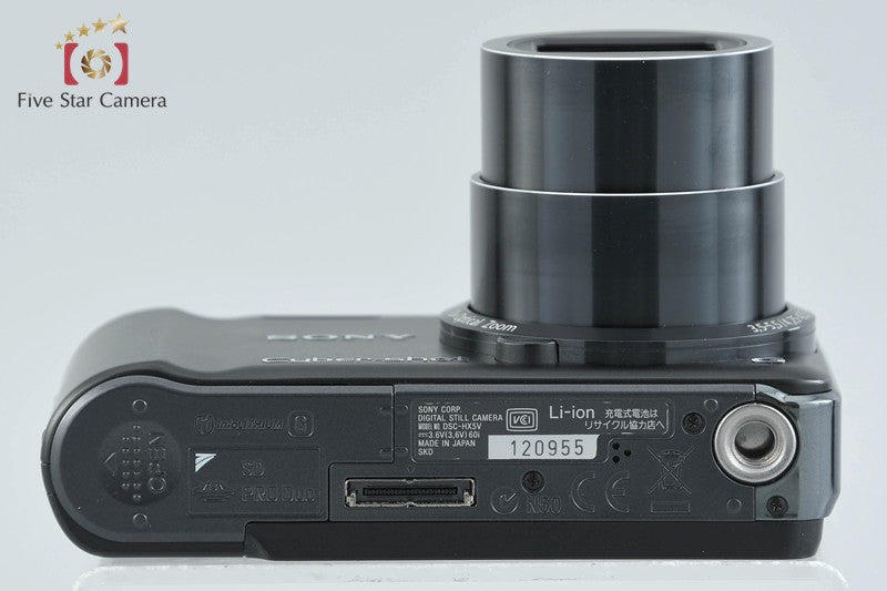 Sony Cyber-Shot DSC-HX5V Black 10.2 MP Digital Camera [Japanese Language Only]