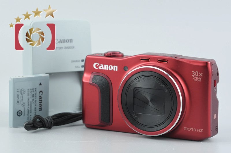 Canon PowerShot SX710 HS Red 20.3 MP Digital Camera
