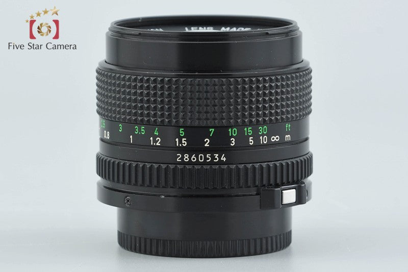 Canon New FD 50mm f/1.4