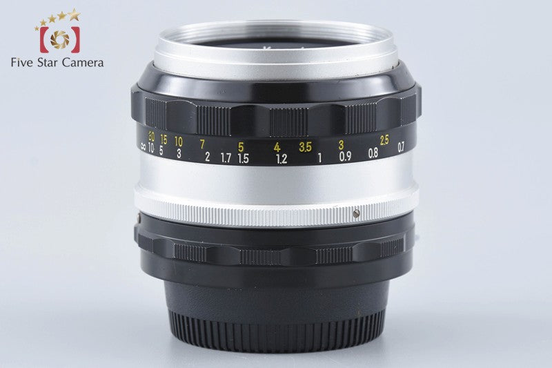 Nikon NIKKOR-S Auto 50mm f/1.4 Non Ai Lens