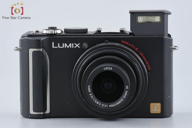 Panasonic LUMIX DMC-LX3 Black 10.1 MP Digital Camera [Japanese Language Only]