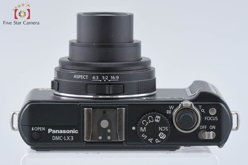 Panasonic LUMIX DMC-LX3 Black 10.1 MP Digital Camera [Japanese Language Only]