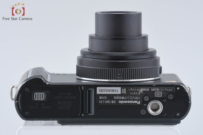 Panasonic LUMIX DMC-LX3 Black 10.1 MP Digital Camera [Japanese Language Only]
