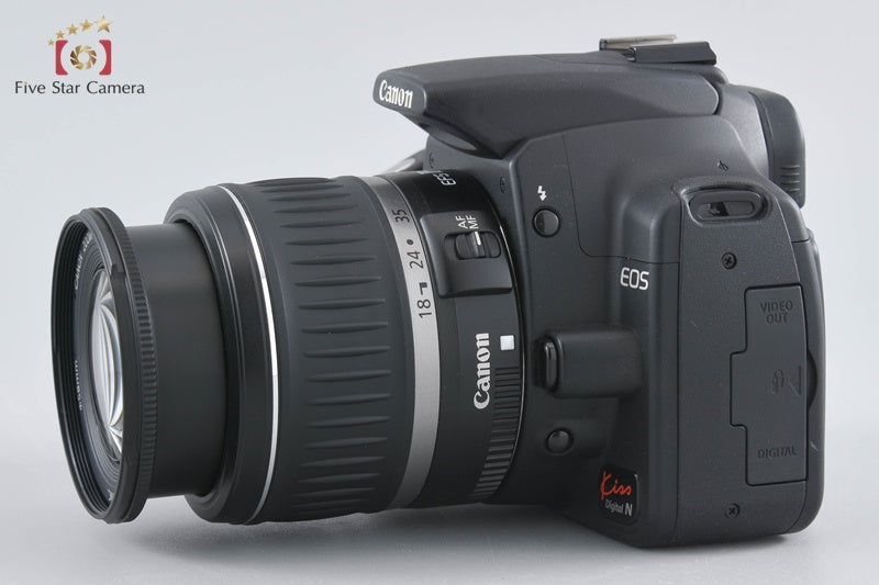 Canon EOS kiss Digital N Black 8.0 MP Digital SLR Camera 18-55 Lens