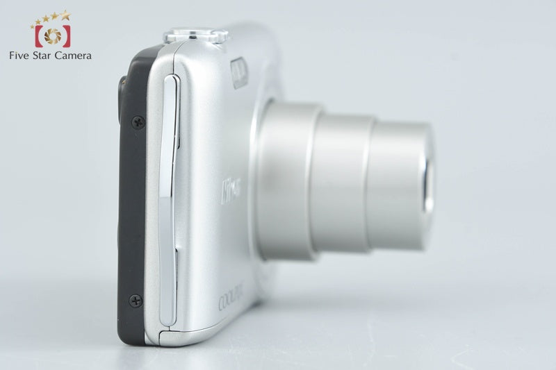Nikon COOLPIX S3300 Crystal Silver 16.0 MP Digital Camera