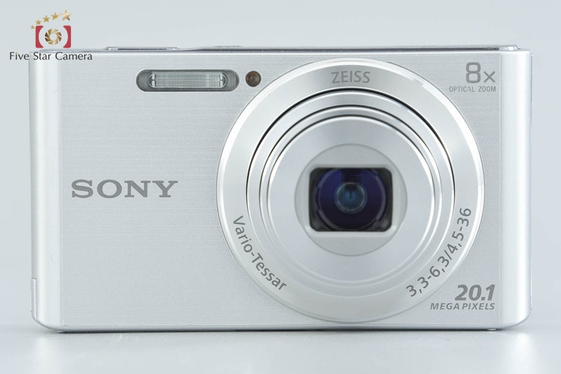 Sony Cyber-Shot DSC-W830 Silver 20.1 MP Digital Camera [Japanese Language Only]