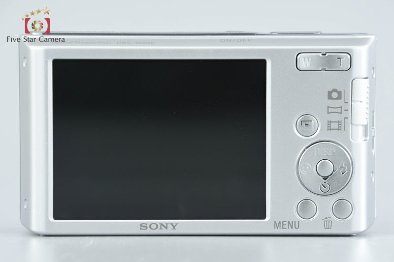 Sony Cyber-Shot DSC-W830 Silver 20.1 MP Digital Camera [Japanese Language Only]