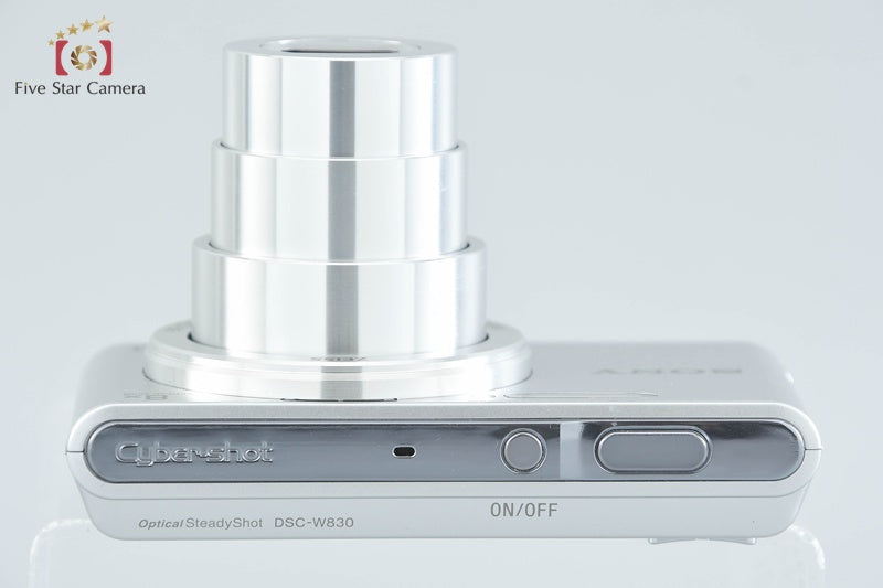 Sony Cyber-Shot DSC-W830 Silver 20.1 MP Digital Camera [Japanese Language Only]