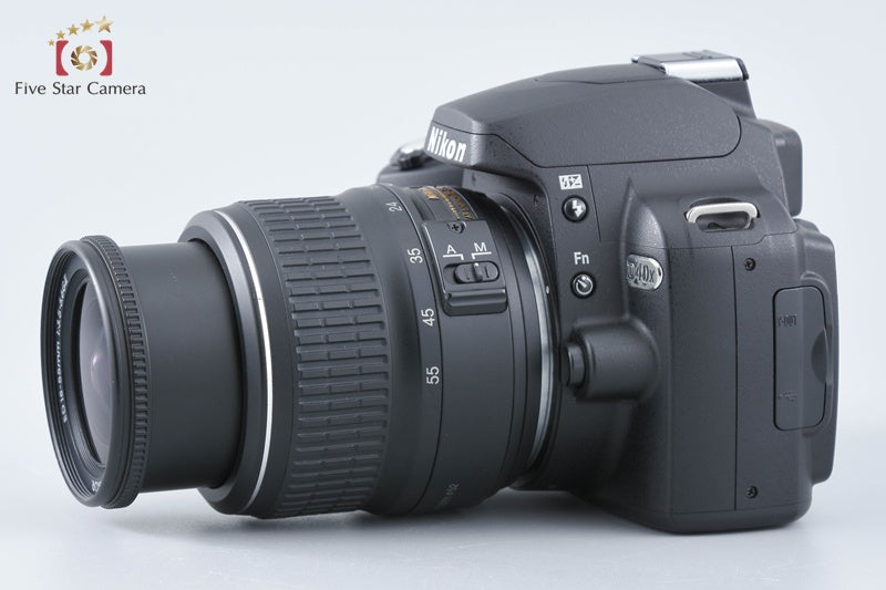 "Shutter count 379" Nikon D40x 10.2 MP DSLR AF-S DX NIKKOR 18-55mm G II ED Lens