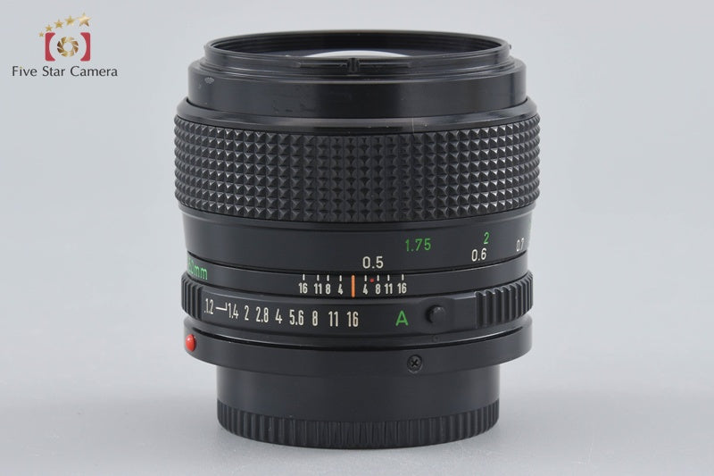 Canon New FD 50mm f/1.2