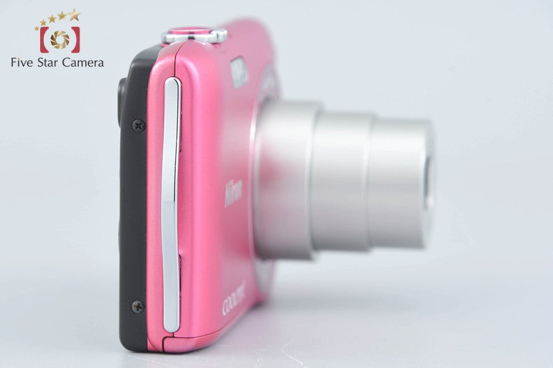Nikon COOLPIX S3300 Strawberry Pink 16.0 MP Digital Camera