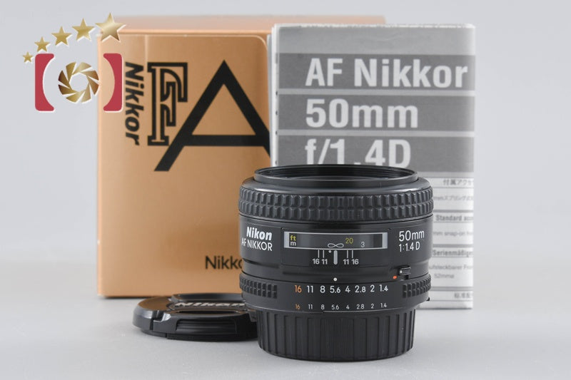 Nikon AF NIKKOR 50mm f/1.4 D w/ Box