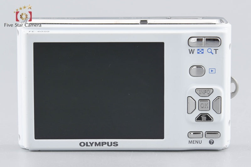 Olympus FE-4050 White 12.0 MP Digital Camera