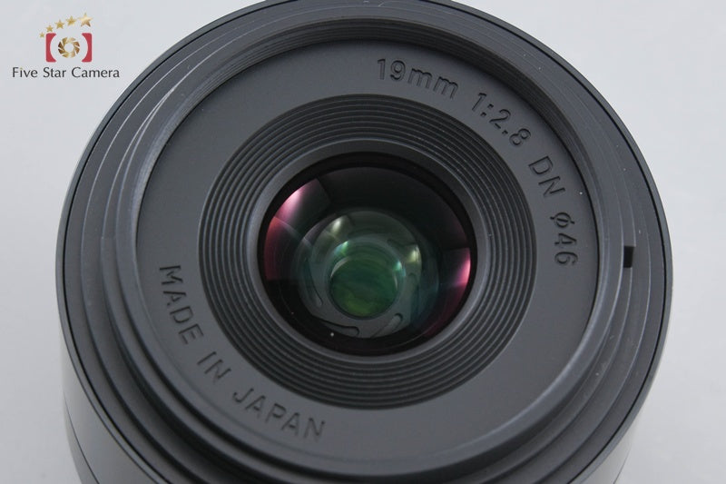 Sigma Art 19mm f/2.8 DN for Micro Four Thirds Black