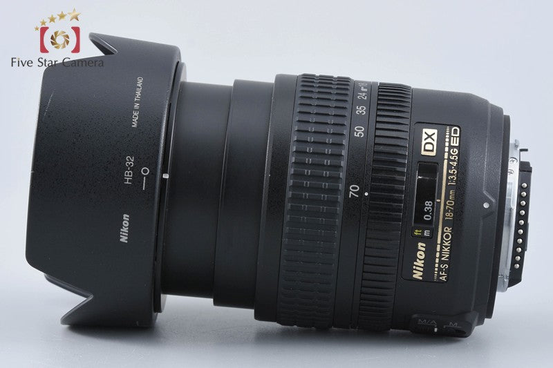 Nikon AF-S DX NIKKOR 18-70mm f/3.5-4.5 G ED