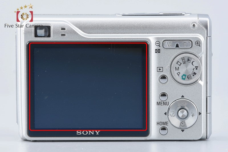 SONY Cyber-shot DSC-W200 Silver 12.1 MP Digital Camera [Japanese Language Only]
