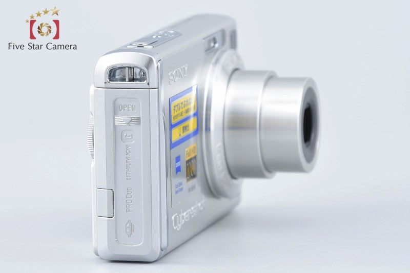 SONY Cyber-shot DSC-W200 Silver 12.1 MP Digital Camera [Japanese Language Only]
