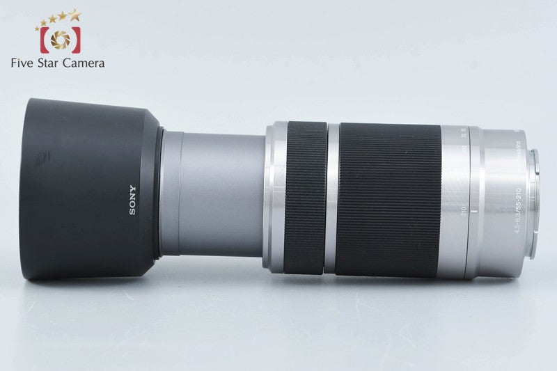 Sony E 55-210mm f/4.5-6.3 OSS Silver SEL55210