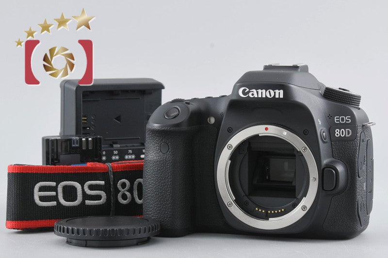 Canon EOS 80D 24.2 MP Digital SLR Camera Body