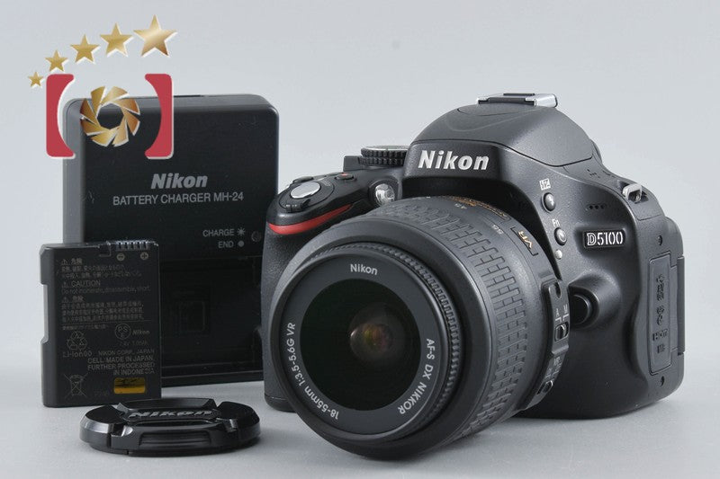 Nikon D5100 16.2 MP SLR Digital Camera 18-55 VR Lens