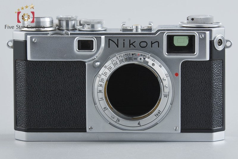 Nikon S2 Early Model Rangefinder Film Camera + NIKKOR-S.C 50mm f/1.4