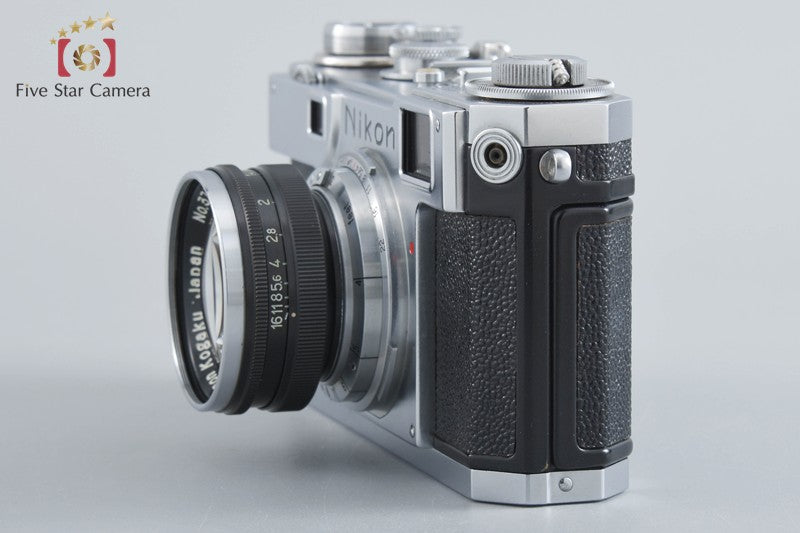 Nikon S2 Early Model Rangefinder Film Camera + NIKKOR-S.C 50mm f/1.4