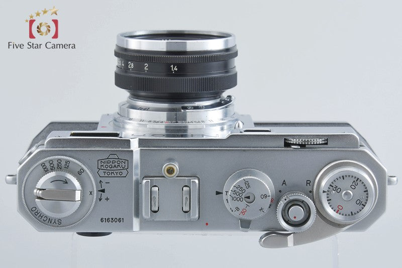 Nikon S2 Early Model Rangefinder Film Camera + NIKKOR-S.C 50mm f/1.4