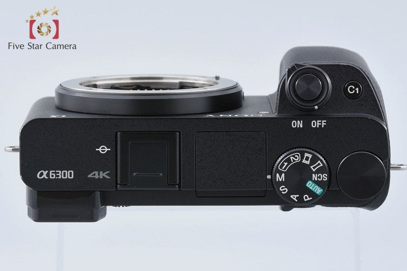 Sony Alpha α6300 ILCE-6300 24.2 MP Digital Camera Body [Multiple Languages]
