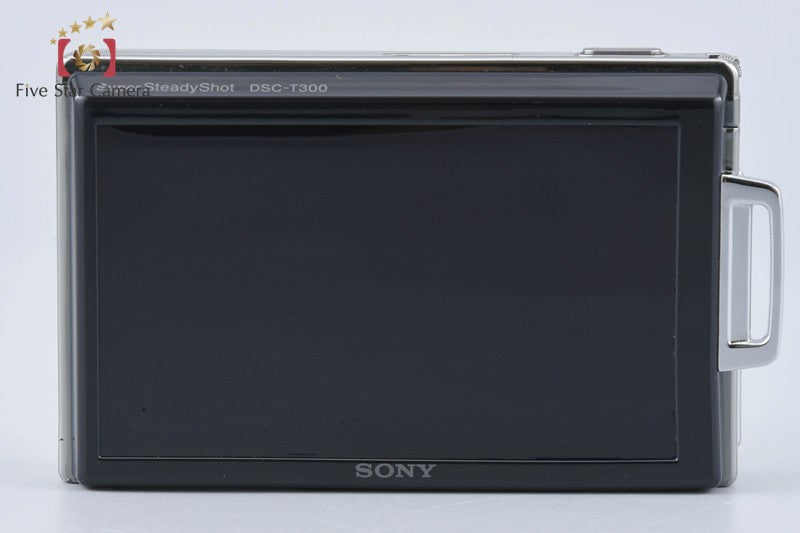 SONY Cyber-Shot DSC-T300 Silver 10.1 MP Digital Camera [Japanese Language Only]