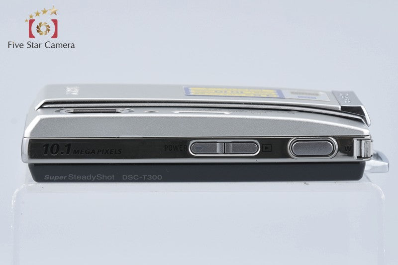 SONY Cyber-Shot DSC-T300 Silver 10.1 MP Digital Camera [Japanese Language Only]