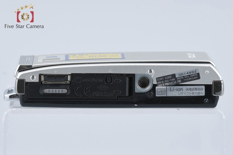 SONY Cyber-Shot DSC-T300 Silver 10.1 MP Digital Camera [Japanese Language Only]